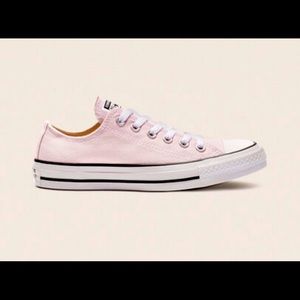 Pink Converse Low Top Shoes